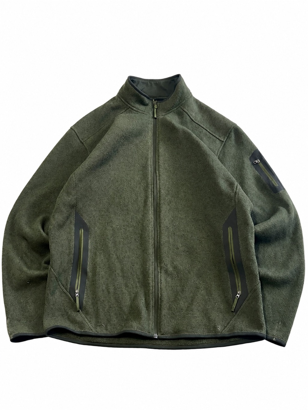 Arcteryx Olive Green Covert Cardigan Fleece